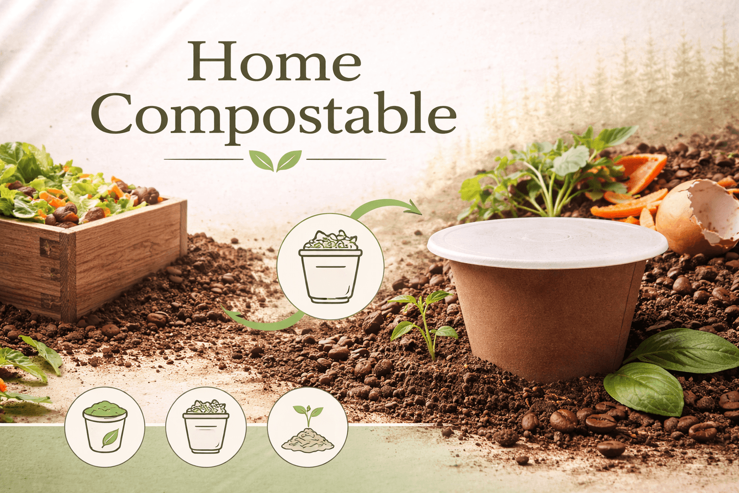 Most advanced Home Compostable coffee pod in Ireland by Fzin Coffee