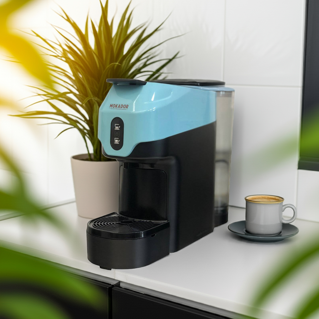 Diva Espresso Coffee Machine D1 - Blue €180