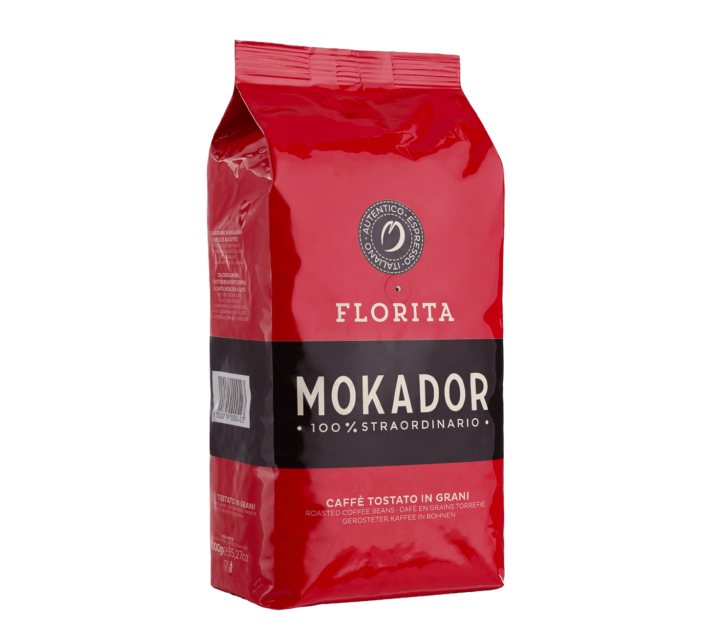 Florita Italian Coffee Beans hamper Whole coffee beans for rich, authentic espresso Cork Coffee Beans, Dublin Coffee Beans, Ireland Best Coffee Beams store airtight to preserve rich espresso flavour fzinireland