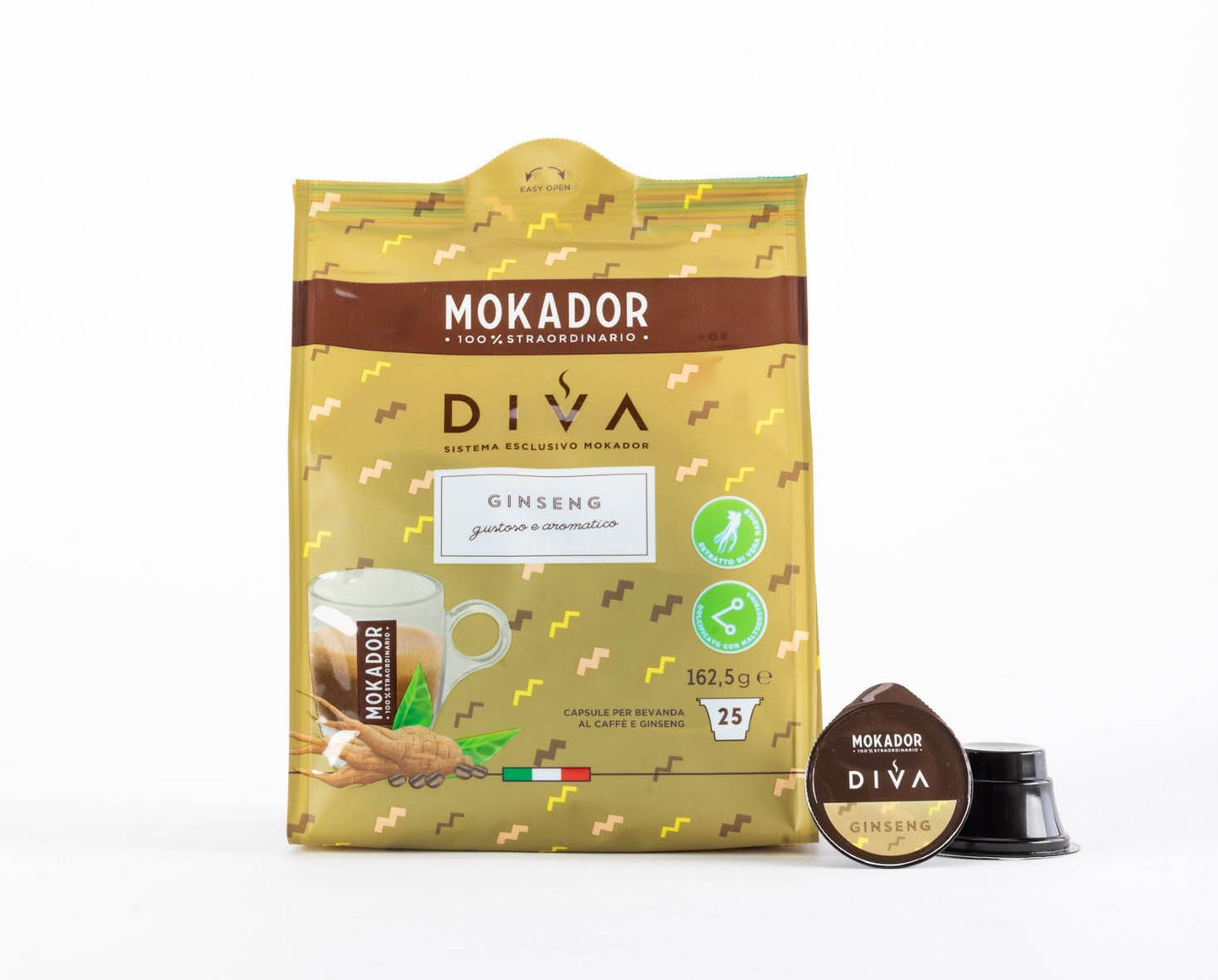 Diva Ginseng | Recyclable Capsules Box €42 (100 capsules) - fzinireland