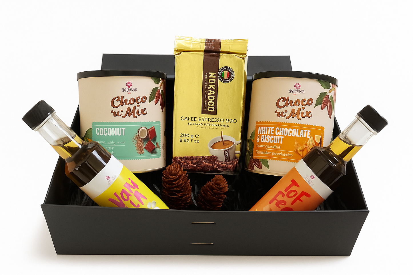 Gift Set | Sustainable Luxurious Drinking Chocolates and Italian Ground Coffee €45