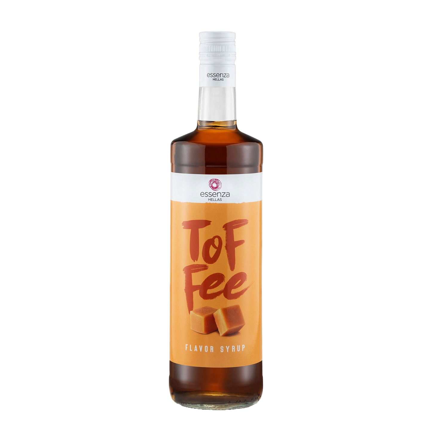 Toffee Syrup Essenza Hazelnut Syrup bottle rich Toffee syrup for coffee, lattes, milkshakes, desserts, fzinireland