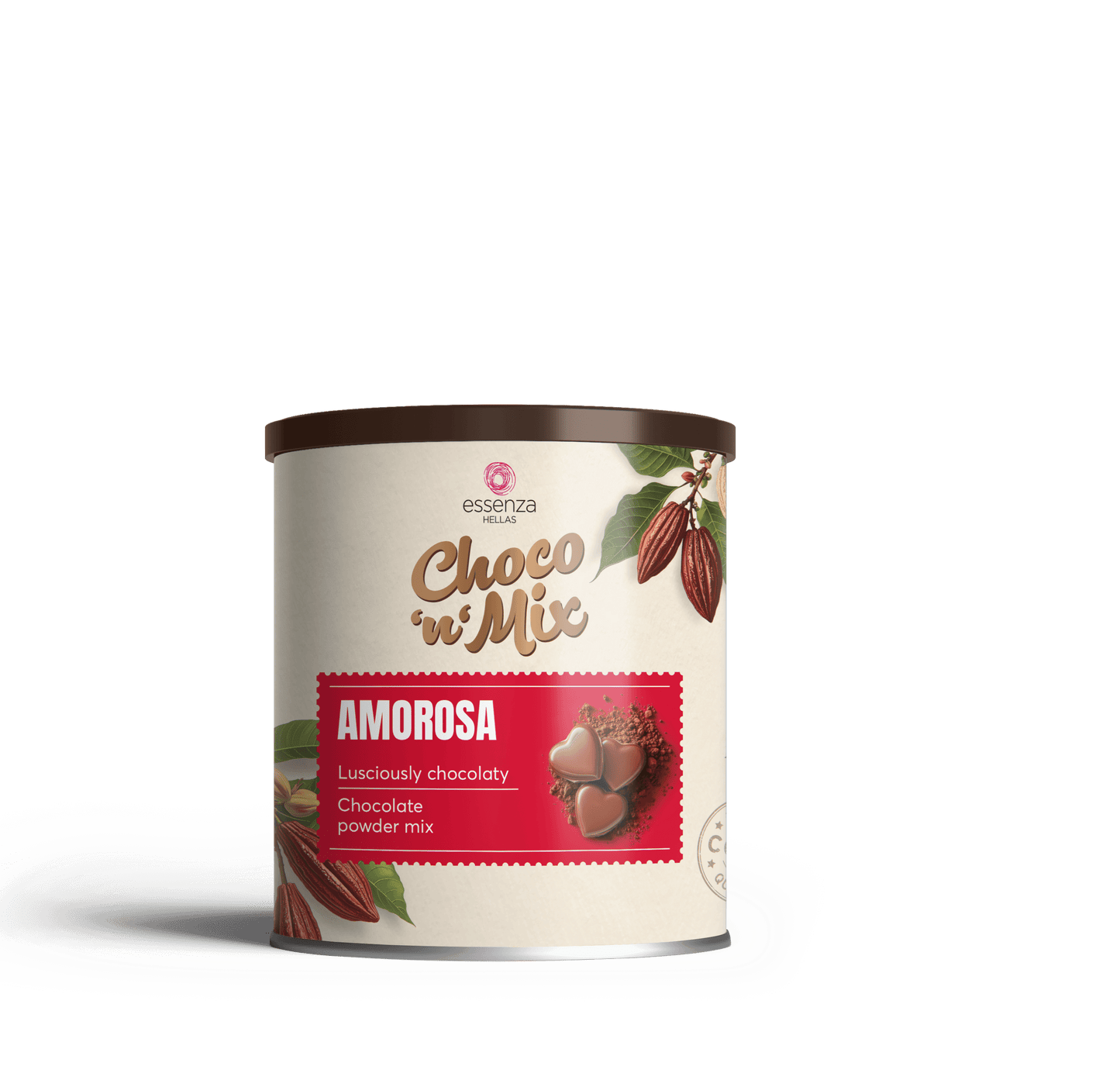 fzinireland Premium drinking chocolate powder for hot and cold drinks ideal for cafés, hotels, and home use Amorosa Drinking Milk Chocolate Palm Oil Free