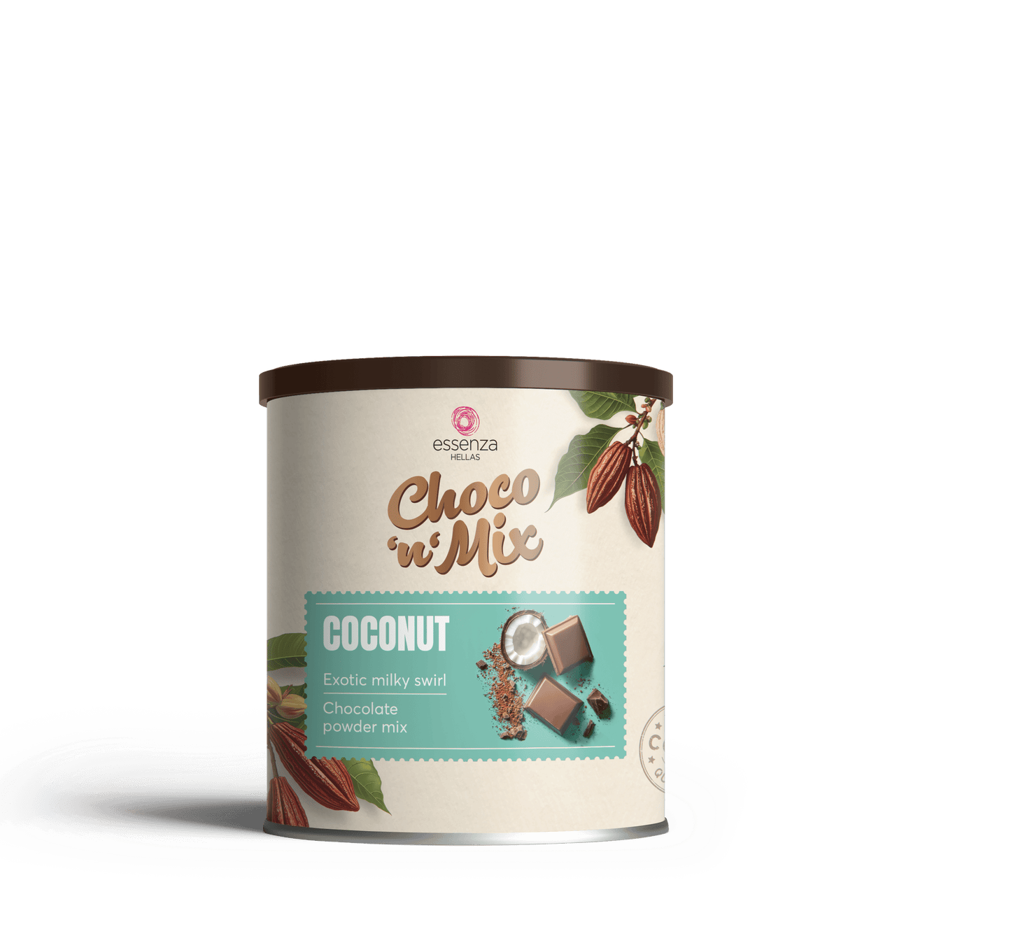 hamper drinking chocolate Coconut premium drinking chocolate ideal for cafes, hotels, retail, homes Coconut Drinking Chocolate Palm Oil Free