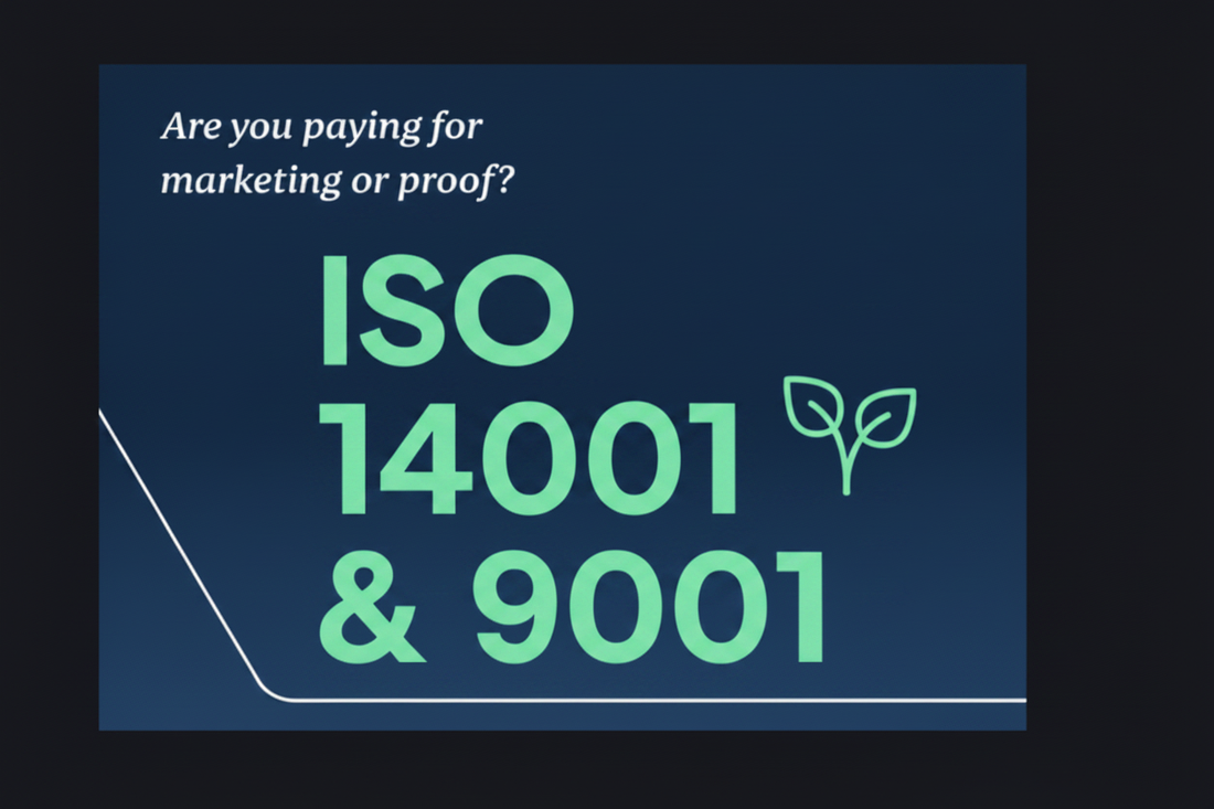 Is it Greenwashing? What is an ISO Certified And Why Every Buyer Needs to Know