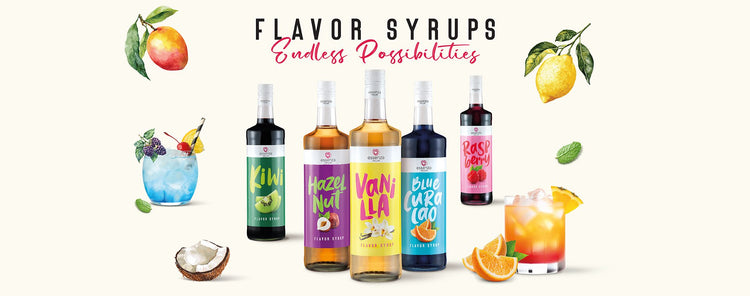 Signature Syrups Perfect for Coffee or Cocktails