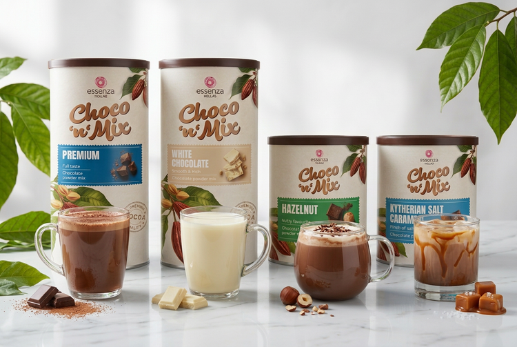Hot Chocolate and Iced Chocolate Drink Collection with flavours Fzin Coffee Ireland
