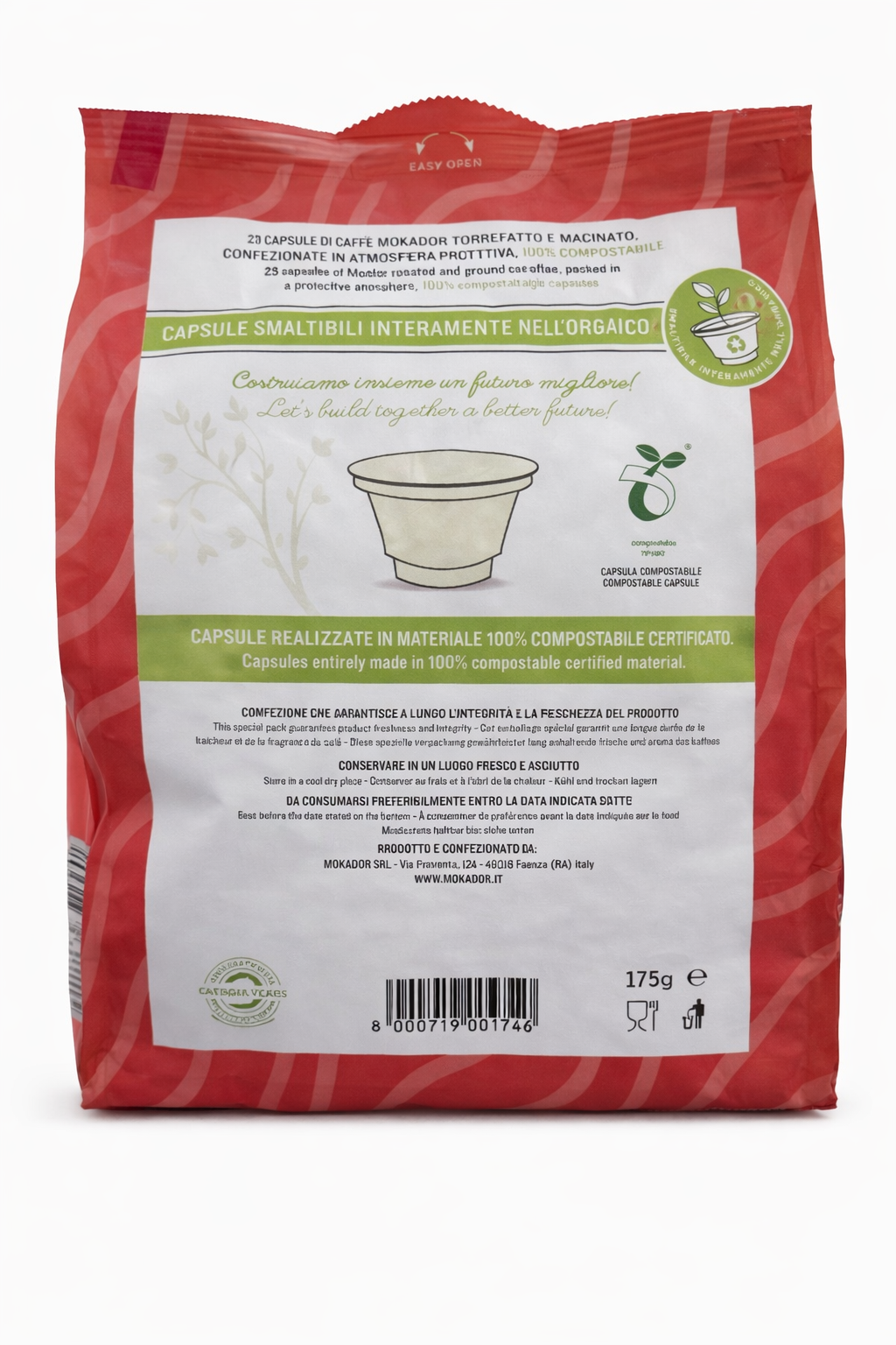 Diva Sophia Award Winning Compostable Coffee Capsules | Diva Espresso Machine Compatible | Box €50 (100 Capsules)