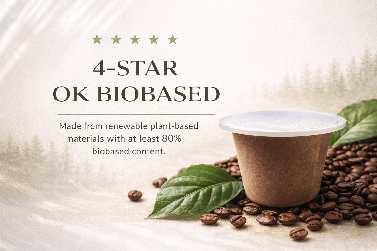 The most advanced compostable coffee capsule, coffee pod in Ireland