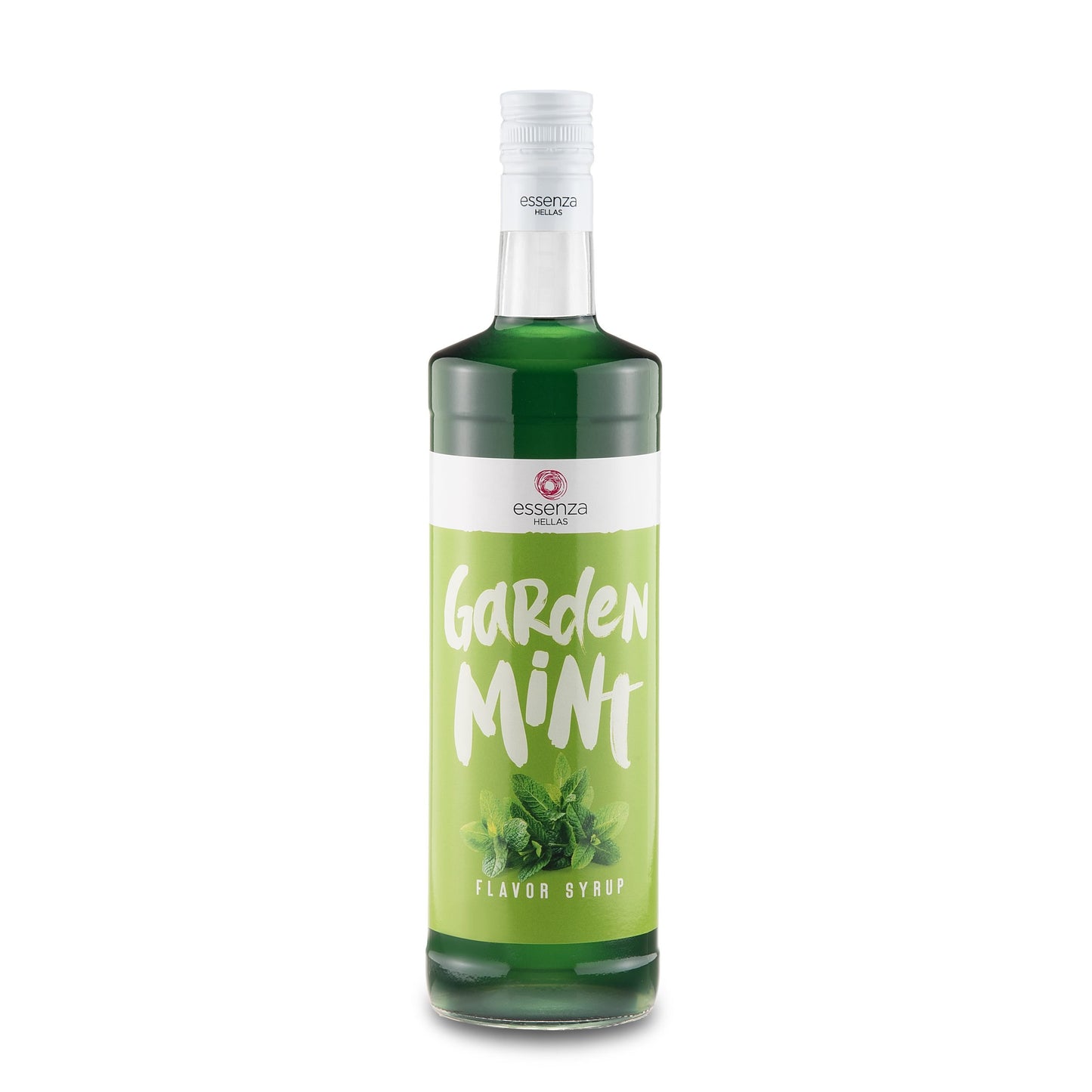 Mint Syrup in Eco Glass Bottle 1lt Fzin Coffee