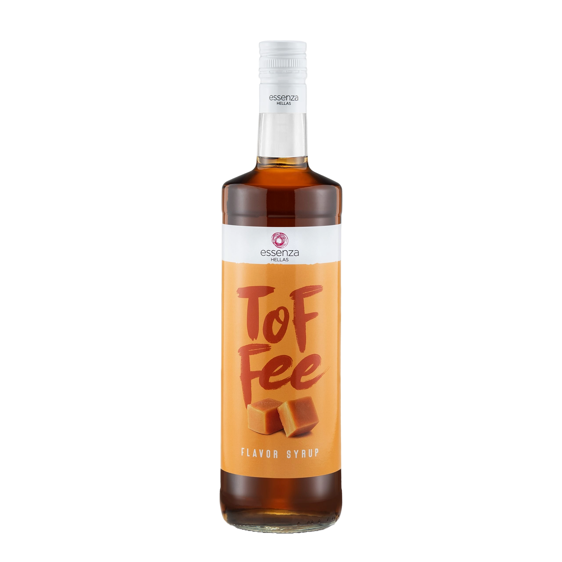 Toffee Syrup  Essenza Hazelnut Syrup bottle  rich Toffee syrup for coffee, lattes, milkshakes, desserts,  fzinireland