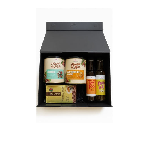 Gift Set | Sustainable Luxurious Drinking Chocolates and Italian Ground Coffee €45